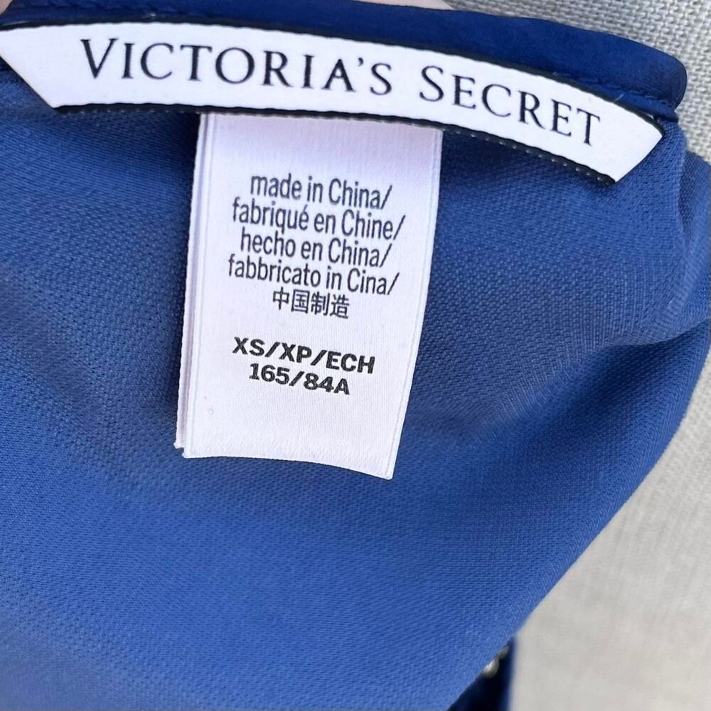 Victoria's Secret Blue Velvet Camisole XS Tank top Sexy - Picture 6 of 8